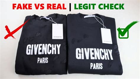 replica felpa givenchy|false givenchy inscription.